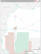 La Paz County, AZ Digital Map Premium Style